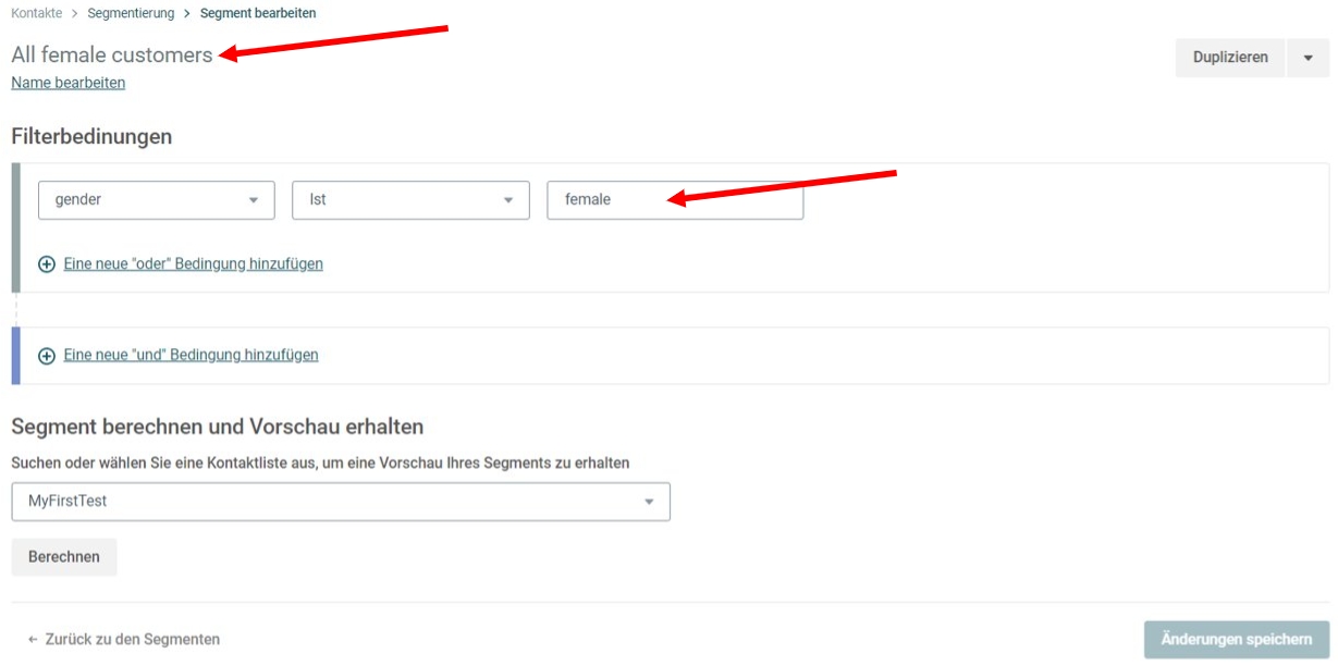Wie kann ich meine Kontaktlisten segmentieren? Mailjet Helpcenter