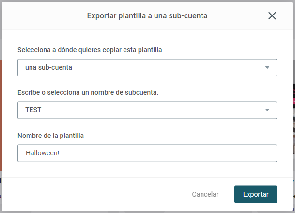 How to export my template to a subaccount ES 2.PNG