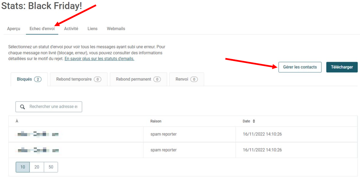 How can I maintain a list of responsive contacts FR 1.PNG