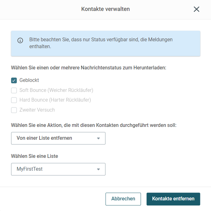 How can I maintain a list of responsive contacts DE 2.PNG