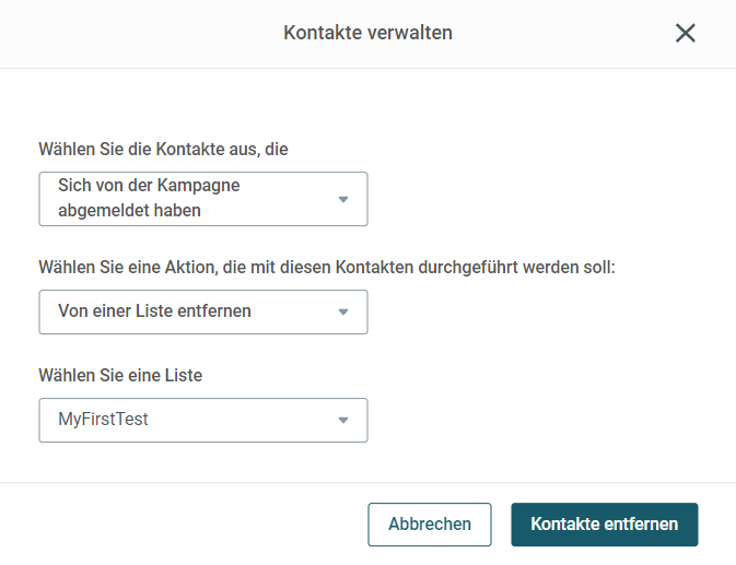How can I maintain a list of responsive contacts DE 4.PNG