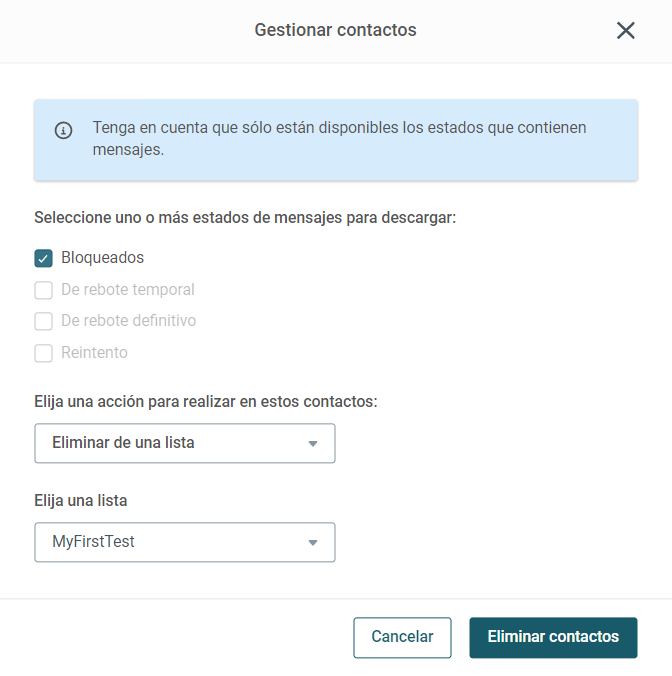 How can I maintain a list of responsive contacts ES 2.PNG