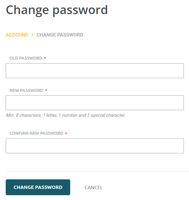 How To Change Reset My Password Mailjet Help Center